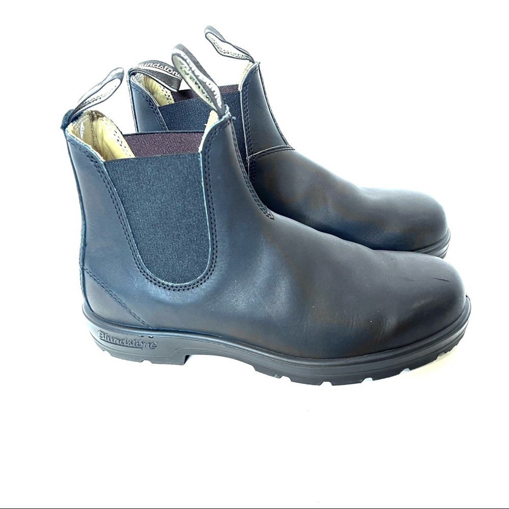 Blundstone Ankle Boots Genuine Leather 550 Series Black Women's Size 10.5